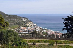 uitzicht op sesimbra