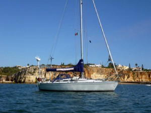 voor anker Portimao